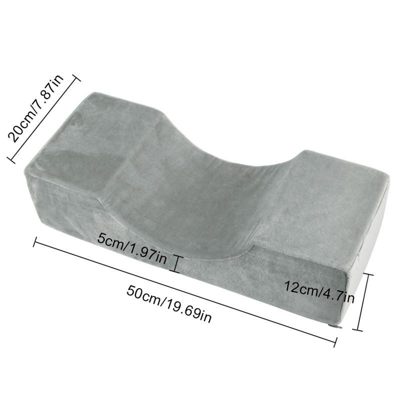 Cây Nối Mi Gối Dép Nỉ Salon Làn Mi Gối Dụng Cụ Trang Điểm Ghép Lông Mi Gối Thiết Hỗ Trợ Mở Rộng Đường Cong Salon