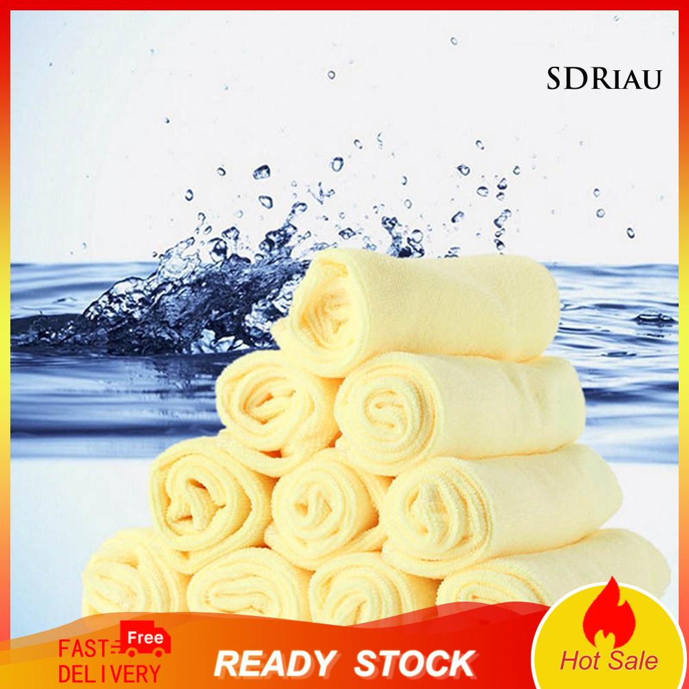 Set 10 Khăn Lau Làm Sạch Ô Tô Đa Dụng