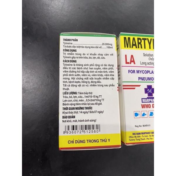 1 lọ MARTYLAN LA dùng khò khè trên gà