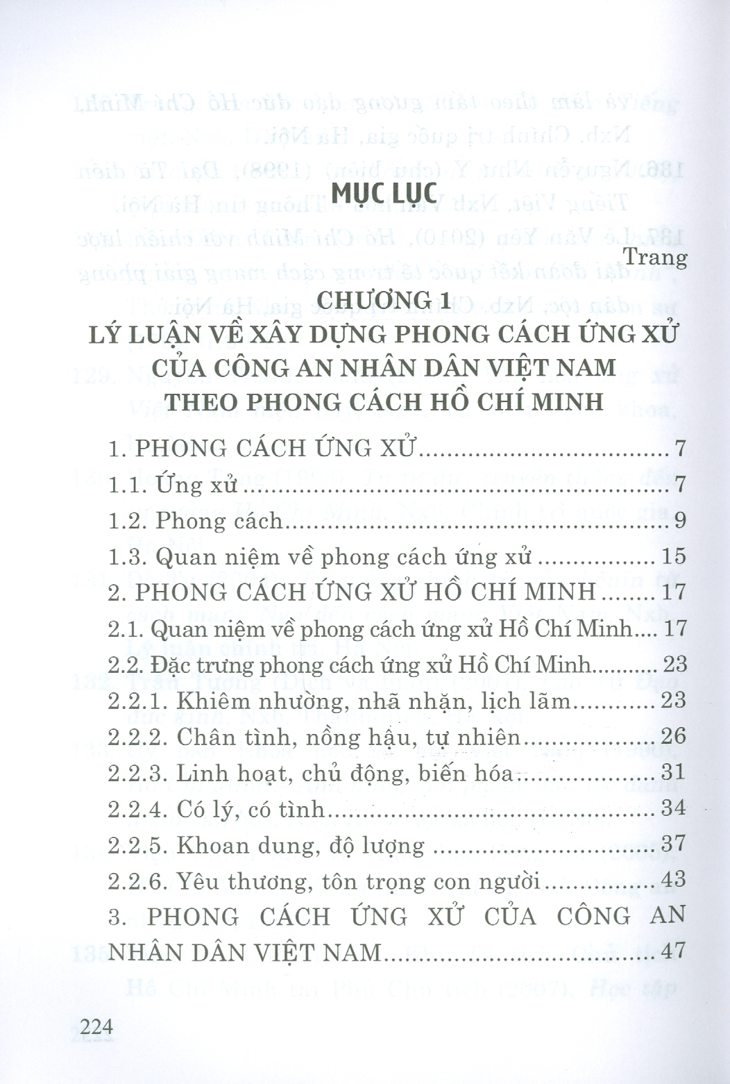 Xây Dựng Phong Cách Ứng Xử Của Công An Nhân Dân Theo Phong Cách Hồ Chí Minh