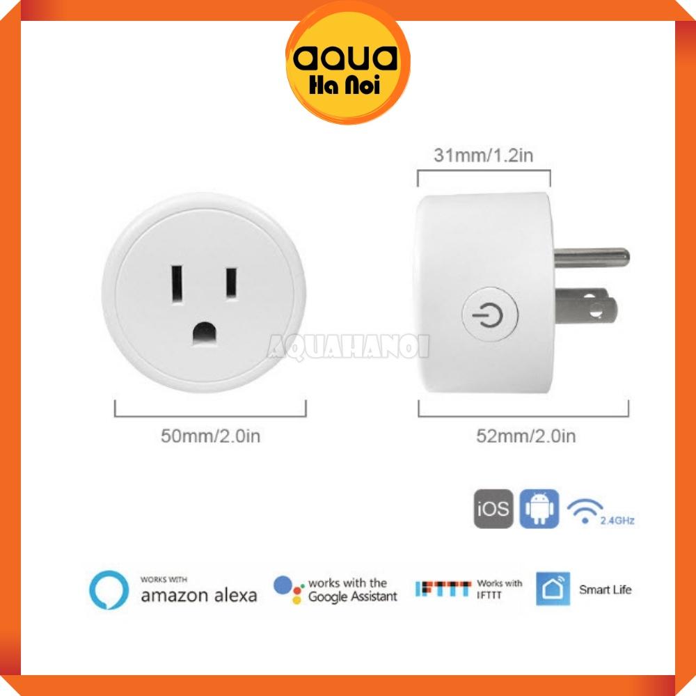 Ổ cắm điện thông minh Wifi - hẹn giờ tự động - Điều khiển từ xa qua điện thoại
