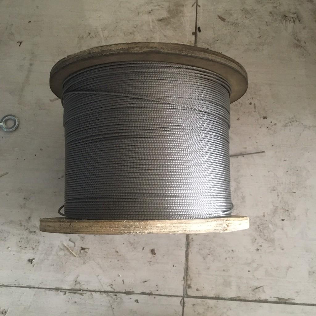 Cáp inox 304  - Cuộn 100 mét cáp thép giá sỉ