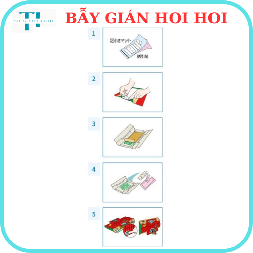 Bẫy gián Hoi Hoi hộp 3 miếng