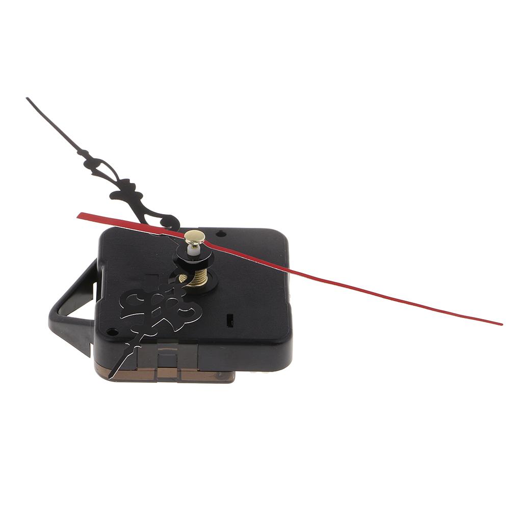 Quartz Clock Movement Mechanism & Hands Set Wall Repair Tool Part Silent Kit