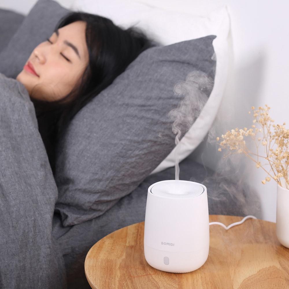 Máy phun sương tạo ẩm Xiaomi BOMIDI AD1 - Có đèn ngủ - Hàng nhập khẩu