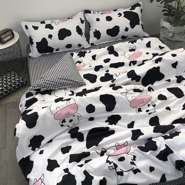 Set Cotton Poly Con Bò Sữa Hàng Nhập Nguyên Set