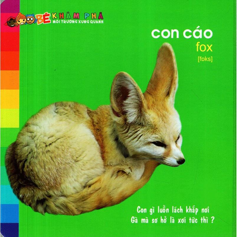 Sách: Bé Khám Phá Môi Trường Xung Quanh Động Vật Hoang Dã - Minh Long
