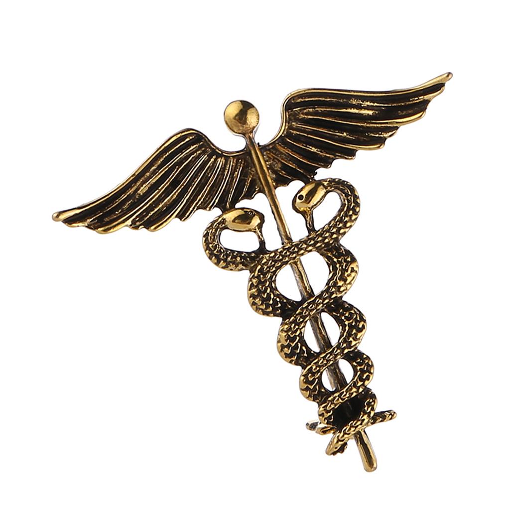 Mens Angel Wings Suit Brooch Badge Pins Collar Lapel Corsage