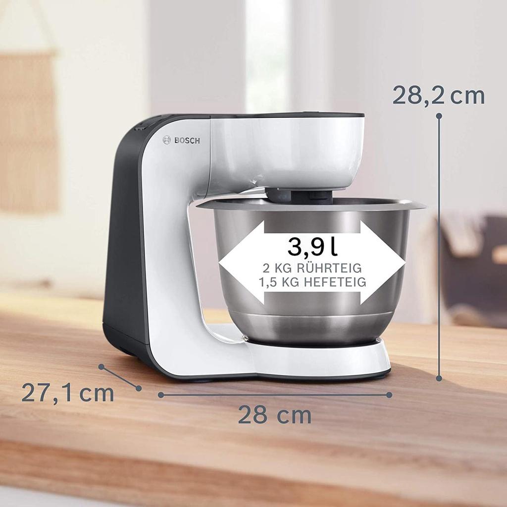 Máy Trộn Bột BOSCH MUM5, Máy Làm Bếp Đa Năng, Công Suất 900W, Dung Tích 3.9L, Nhập Đức, BH 12 Tháng, Hàng Chính Hãng