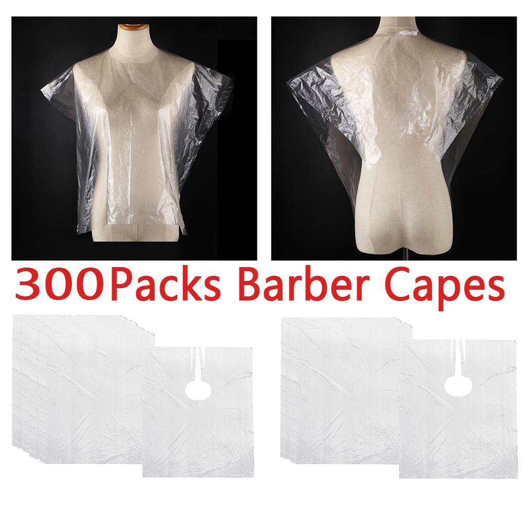 300  Pieces  Salon  Hair  Cutting  Capes  Gowns  Barber  Apron  Bib