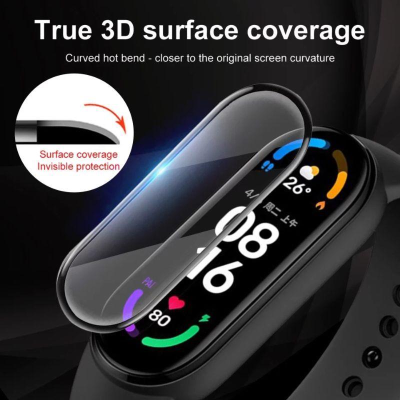 Cường Lực 3d Bảo Vệ Màn Hình Cho Xiaomi Mi Band 6 Miband 6