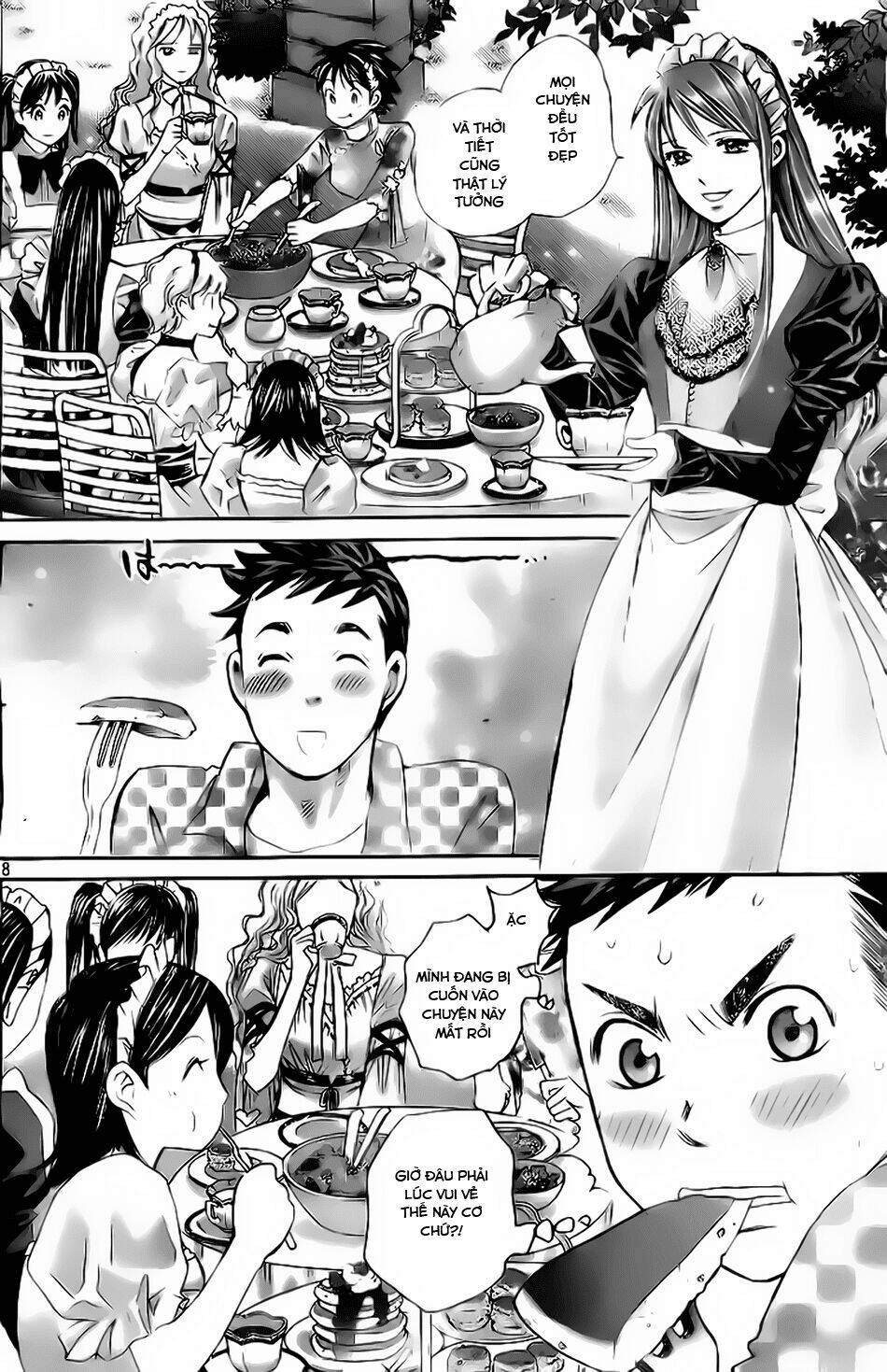 hachi ichi - 8 nàng 1 chàng chapter 3 10