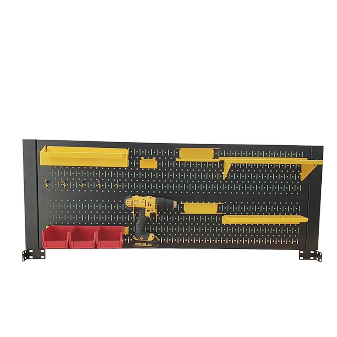 Combo Khung Pegboard Gắn Bàn Làm Việc Cơ Khí SMLIFE Pegboard Desk PDM48132