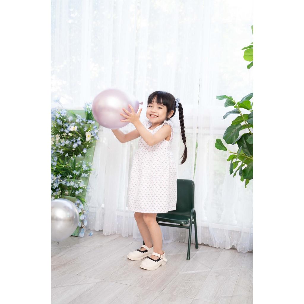 Váy đầm cánh tiên hoa nhí mầu trắng Sora Chan - M011