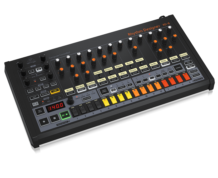 Behringer Rhythm Designer RD-8 MKII Analog Drum Machine- Hàng Chính Hãng