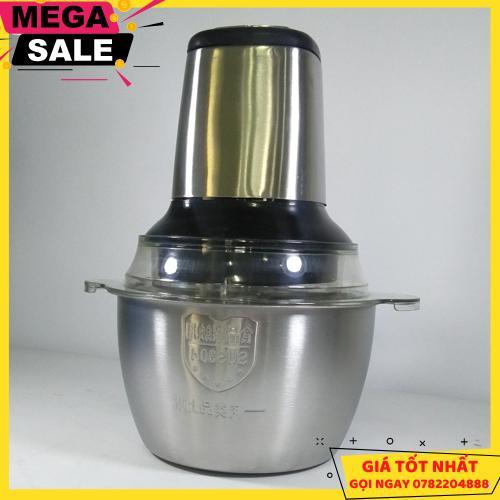 Máy Xay Thịt, Xay Thực Phẩm Cối Inox Cao Cấp 250-300W - Giao Hàng Toàn Quốc