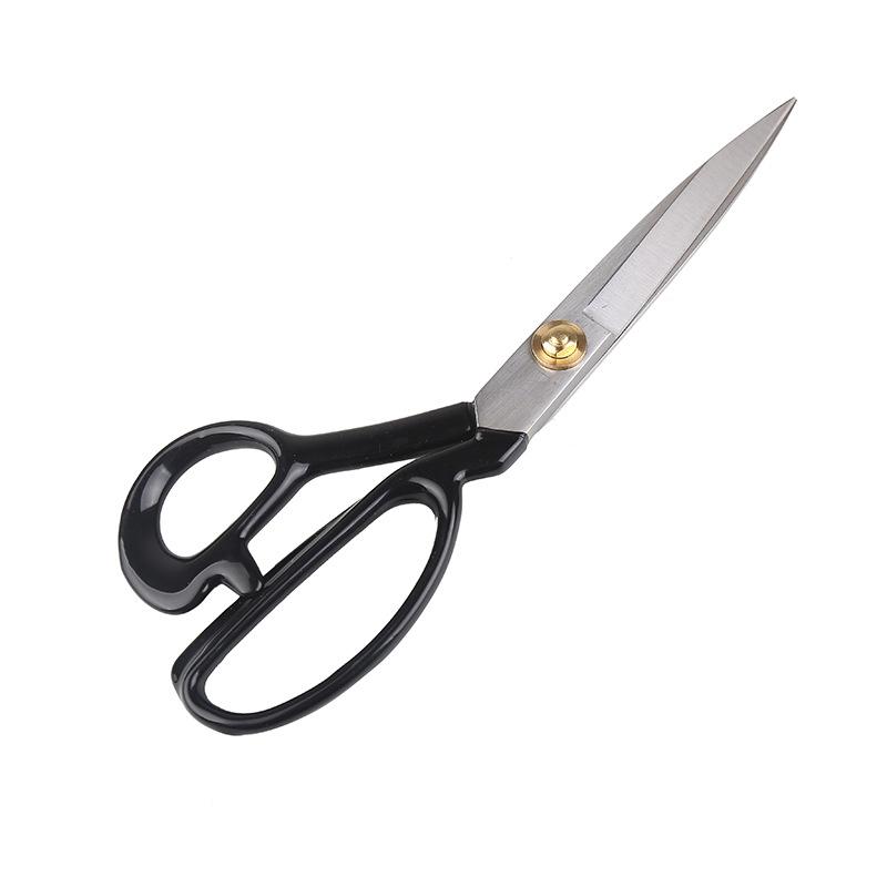 Kéo vải dành cho người thuận tay trái, kéo may 27 cm được mạ điện và thép carbon cao để cắt da, quần áo và vải