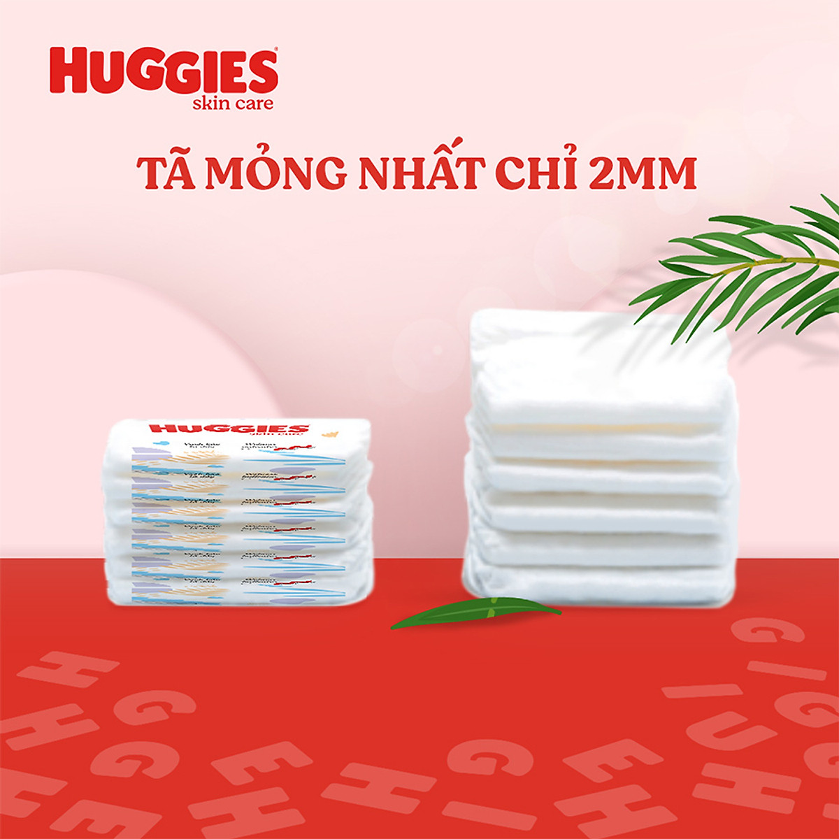 Combo 4 Tã/bỉm quần HUGGIES SKINCARE gói JUMBO size XXXL22