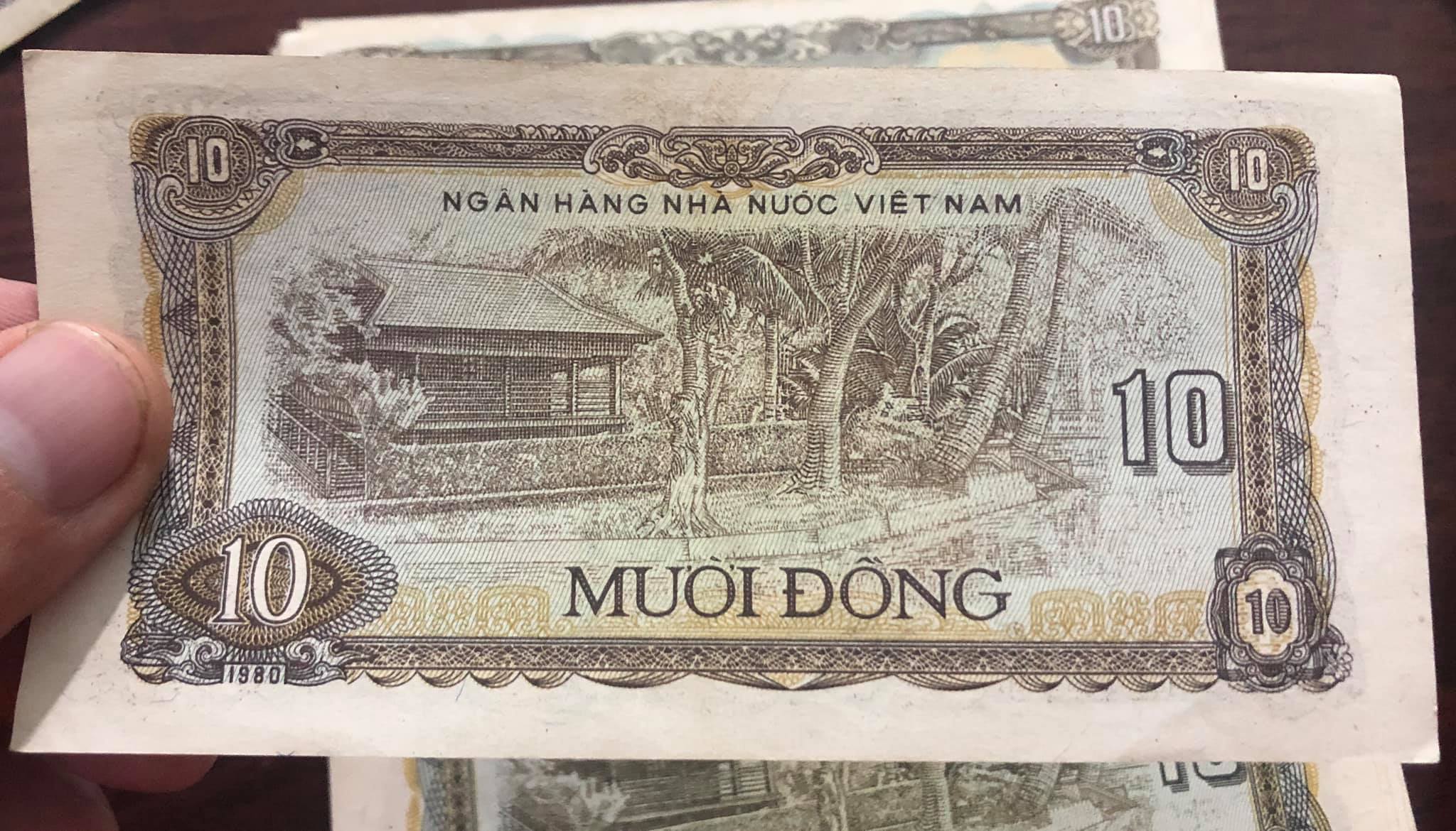 Tiền cổ Việt Nam, 10 đồng bao cấp 1980 sưu tầm