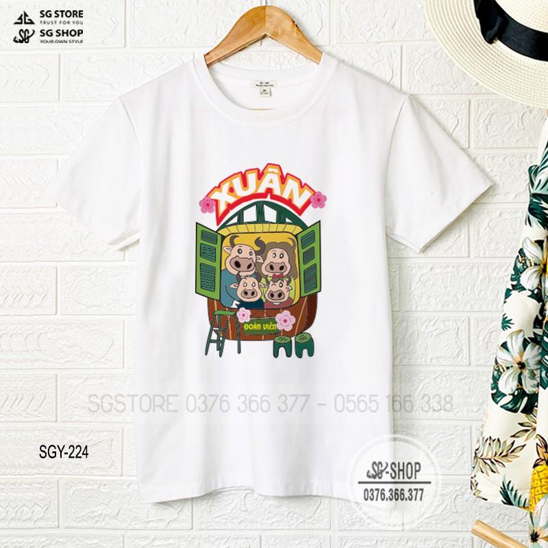Áo Thun Xuân Đoàn viên - Thun cotton dày dặn - Đủ size  | SGSHOP
