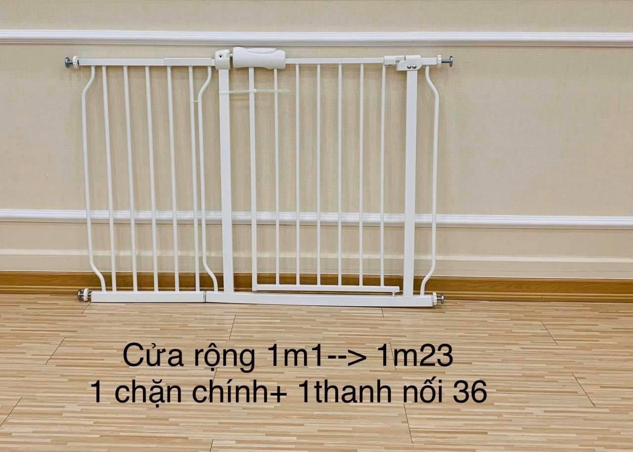 Thanh Nối 36cm Chắn Cửa Chặn Cầu Thang Umoo An Toàn Cho Bé