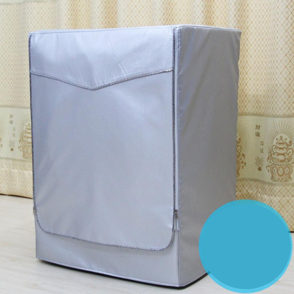 Set of 2 Fully Automatic Washing Machine Cover Protector Cover Anti-aging