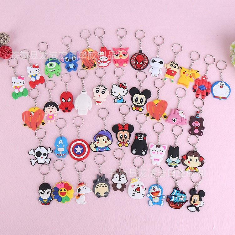 PVN46837 Móc chìa khóa Silicon nhiều kiểu dáng dễ thương