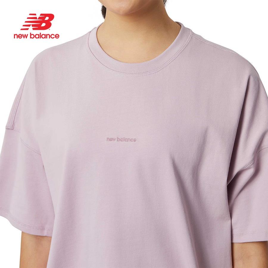 Áo thun thời trang nữ New Balance APP LIFESTYLE T-SHIRT W VIOLETSH - AWT23556VSW (form châu á)