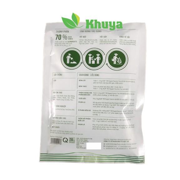 Phân bón lá sinh học Hợp Trí Super Humic 250gr Ra rễ và Cải tạo đất