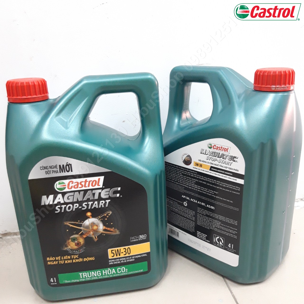 Dầu Động Cơ CASTROL MAGNATEC 5W30 API SP, can 4 LÍT