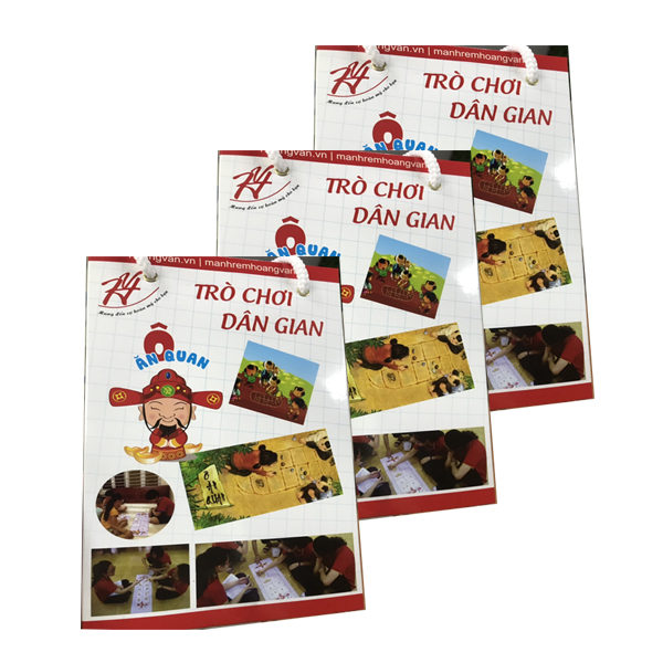 3 Túi Đồ chơi Ô ăn quan dân gian ( có thảm chia ô - chất liệu bằng gỗ tự nhiên )