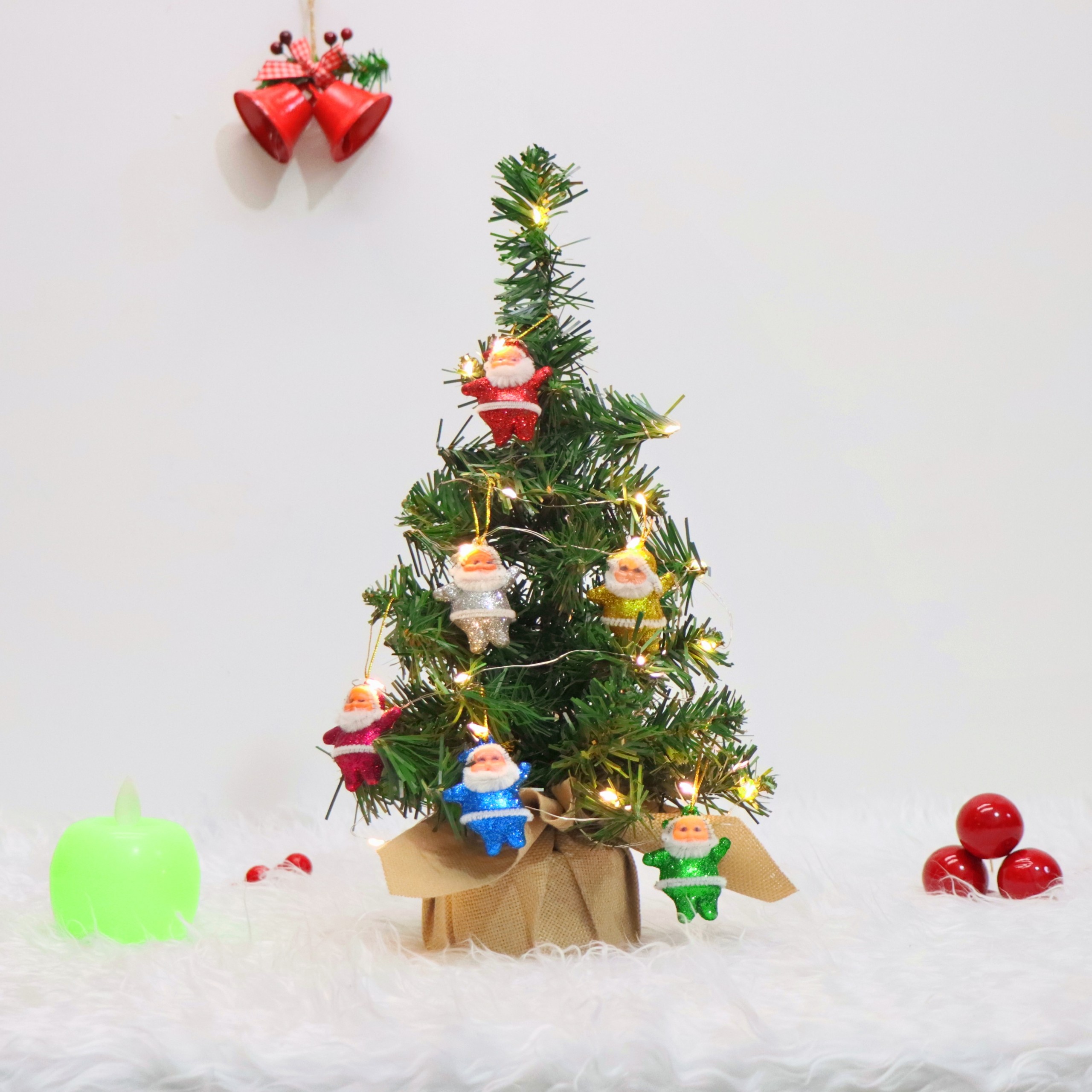 Cây Thông Noel Nhí C30 Cây Thông Trang Trí Giáng Sinh Kèm Đèn Và Phụ Kiện