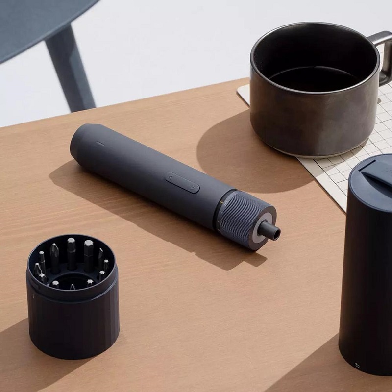 Xiaomi HOTO Tua vít điện tay cầm thẳng 3 tốc độ có thể sạc lại với hộp lưu trữ 12 bit