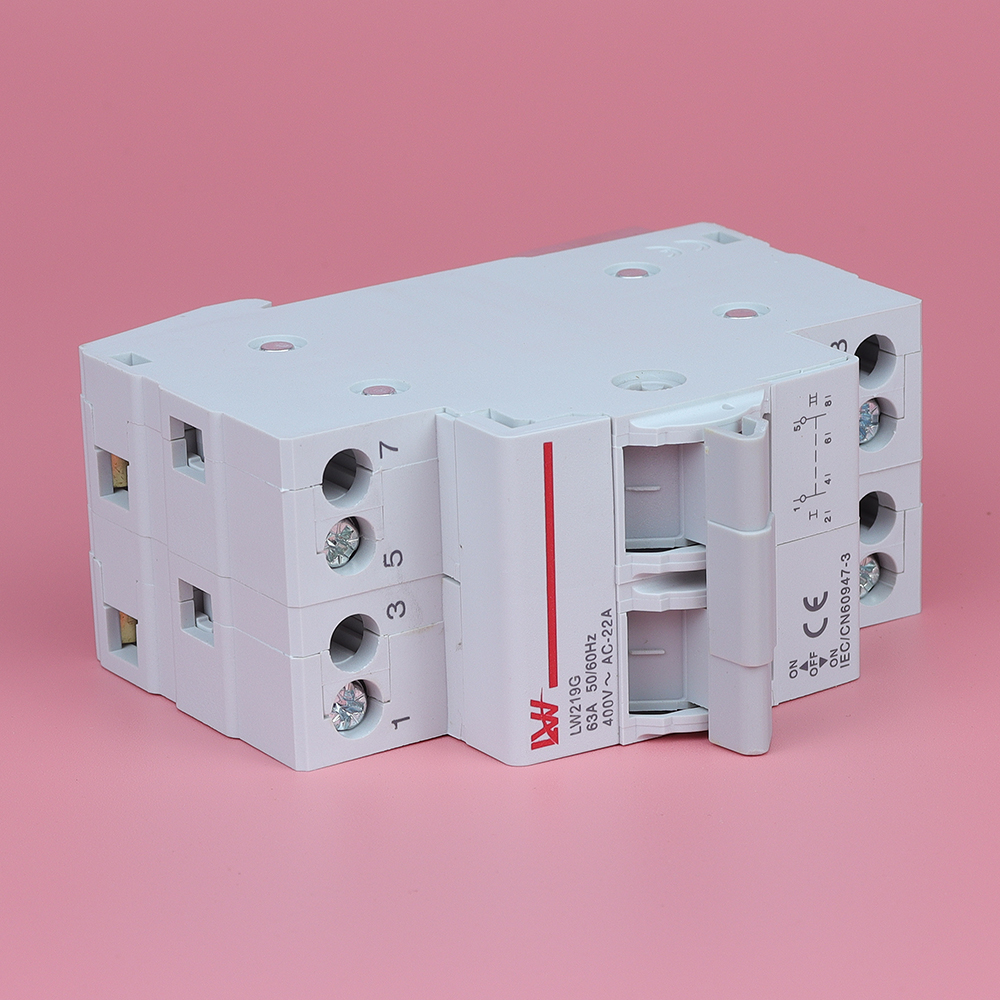 Át đảo chiều 1 pha Bộ chuyển nguồn điện LW 219G 2P 63A