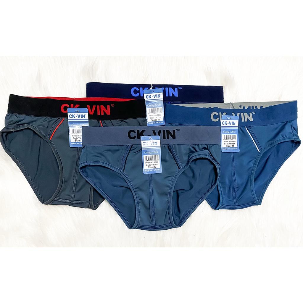 Quần sịp - quần xì nam thun lạnh co giãn 4 chiều loại quần lót tam giác cao cấp đai lớn chuẩn Men sexy mềm mại