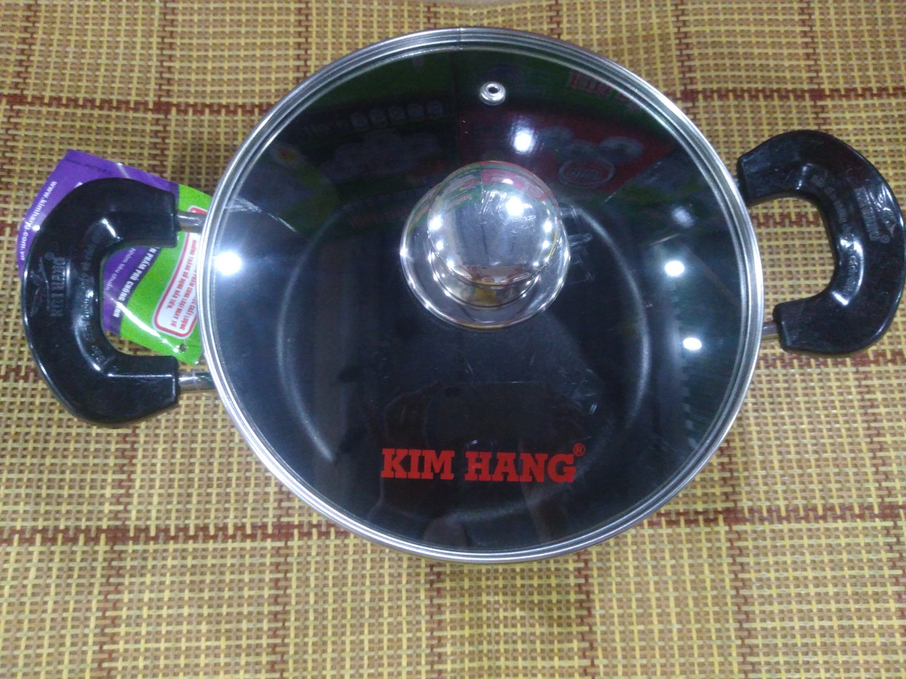 Nồi Kim Hằng Bạch Đằng 30, 28, 26, 24, 22, 20cm, nồi nhôm Kim Hằng chính hãng