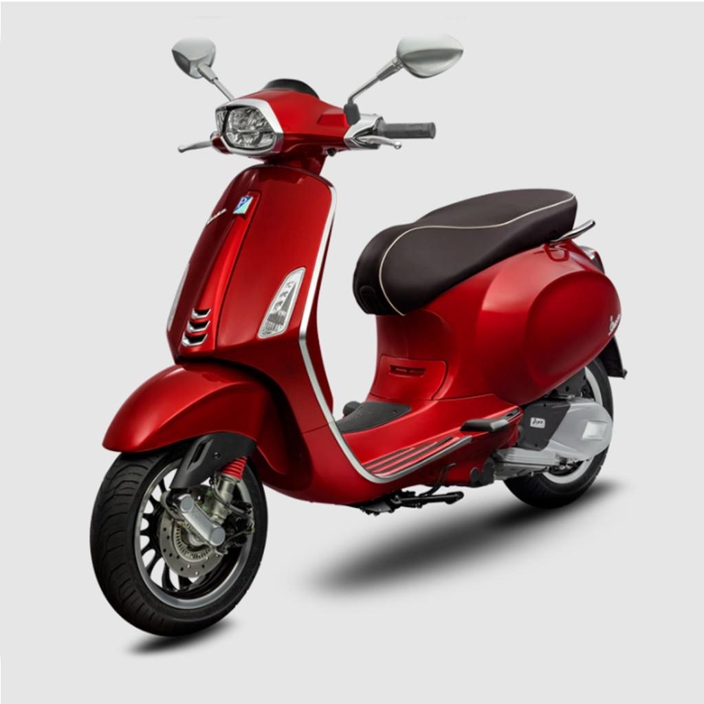 Xe Máy Vespa Sprint 125 ABS LED Màu Đỏ Đào