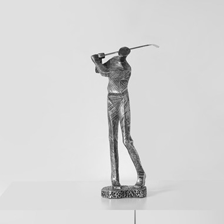 Tượng người chơi golf decor trang trí phòng khách