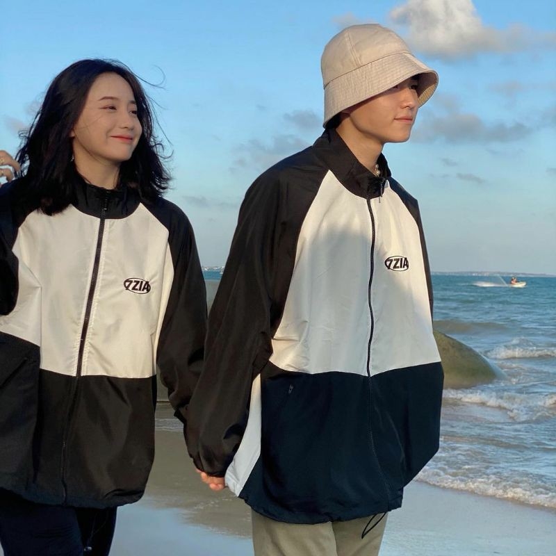 ÁO Khoác Dù Bomber Nam Nữ ZZA Unisex 2 lớp đủ Size