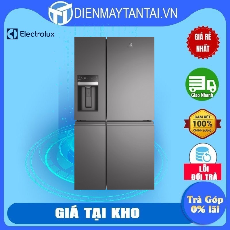 Tủ lạnh Inverter 609 lít Electrolux EQE6879A-B UltimateTaste 900- Hàng chính hãng
