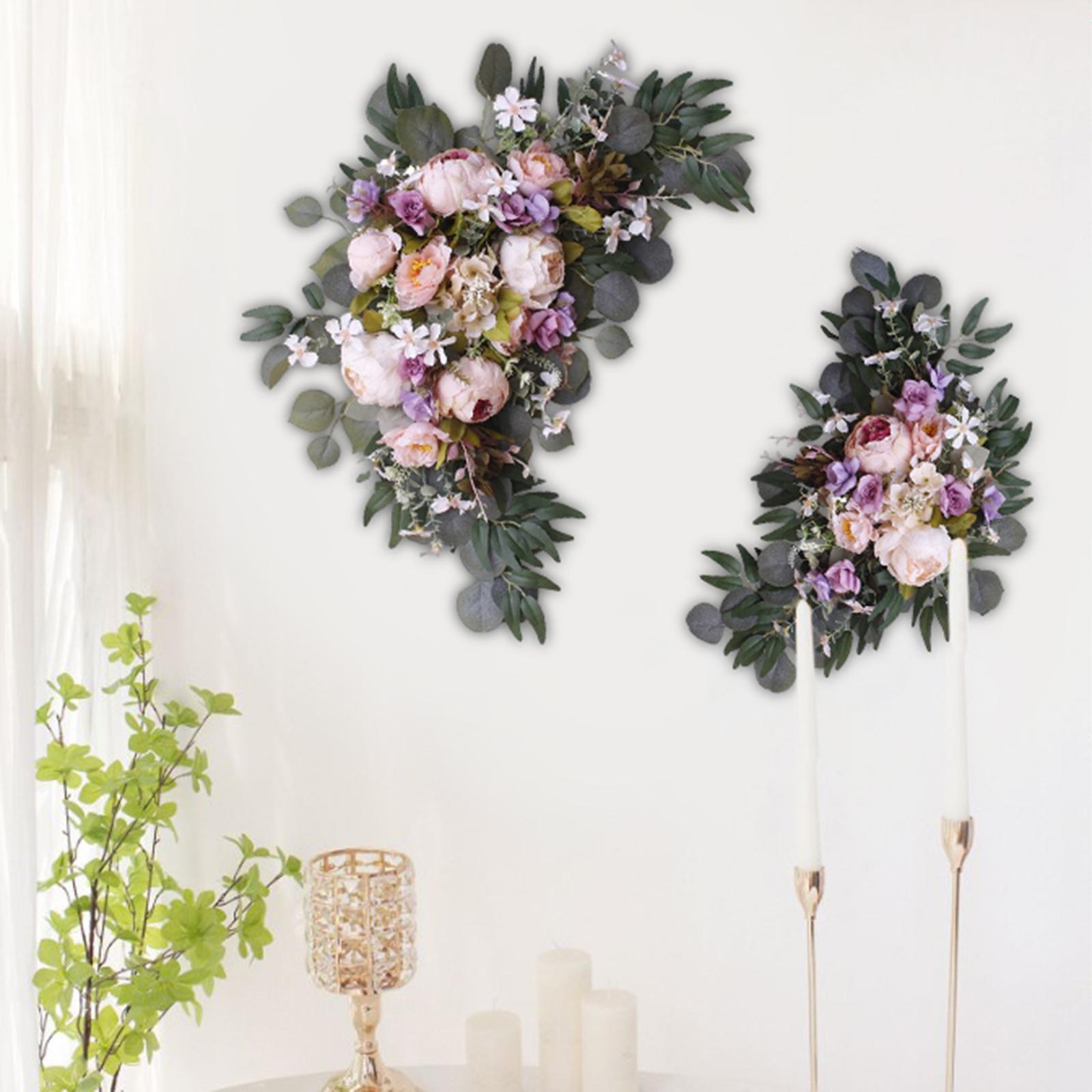 Wedding Arch Flowers Green Leaves Wedding Centerpiece for Door Decoration