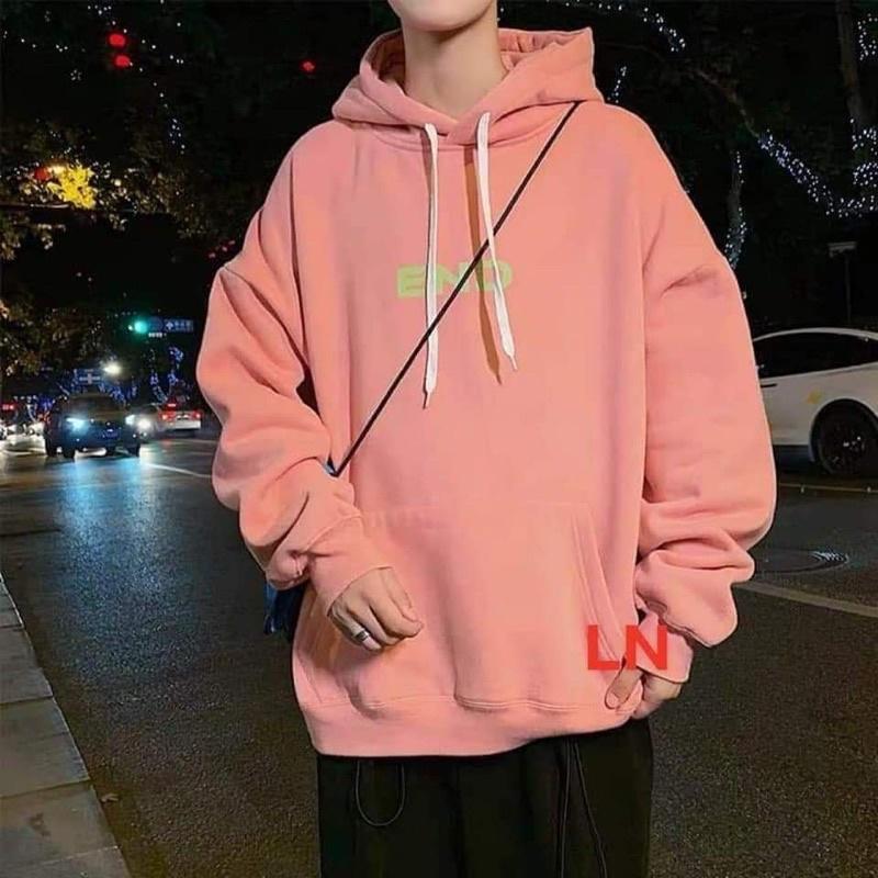 Áo hoodie END chữ in tay DA6