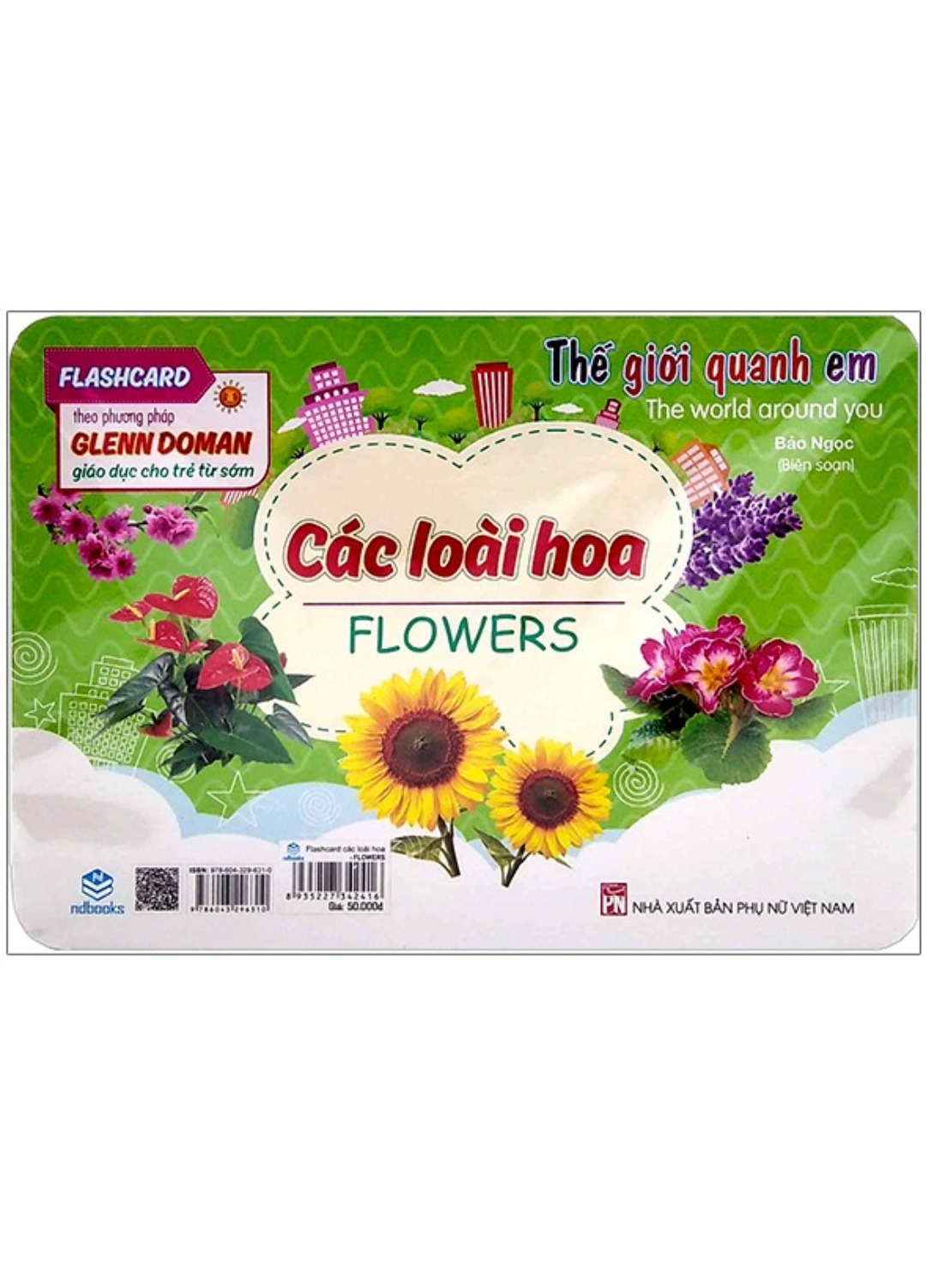 Flashcard Thế Giới Quanh Em: Các Loài Hoa - Flowers