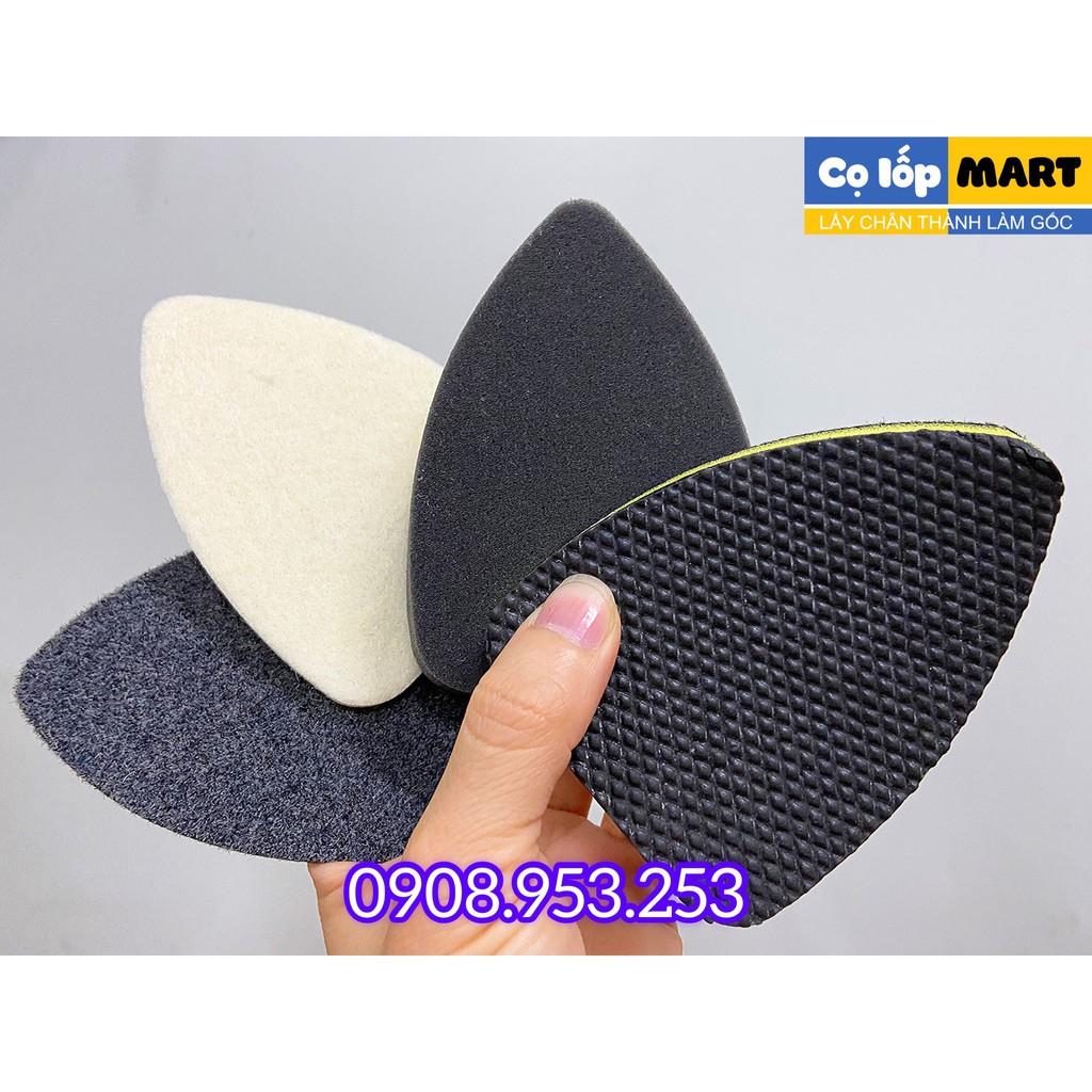 Phụ kiện phớt tam giác vệ sinh nội thất - kính - wax - tẩy bụi sơn cho máy chà rung nội thất xe hơi