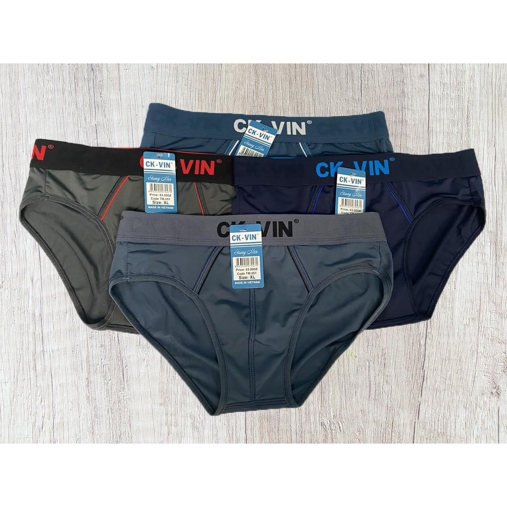 Quần lót nam tam giác cao cấp thun lạnh thông hơi thoáng co giãn 4 chiều sexy loại xịn(ms051)