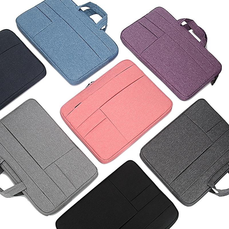 Túi Xách Tay Túi Đựng Laptop 13 14 15 15.6 Inch Dành Cho Xiaomi MacBook Air Pro 13 Ốp Bảo Xách Tay Phụ Kiện Nữ áo Cặp