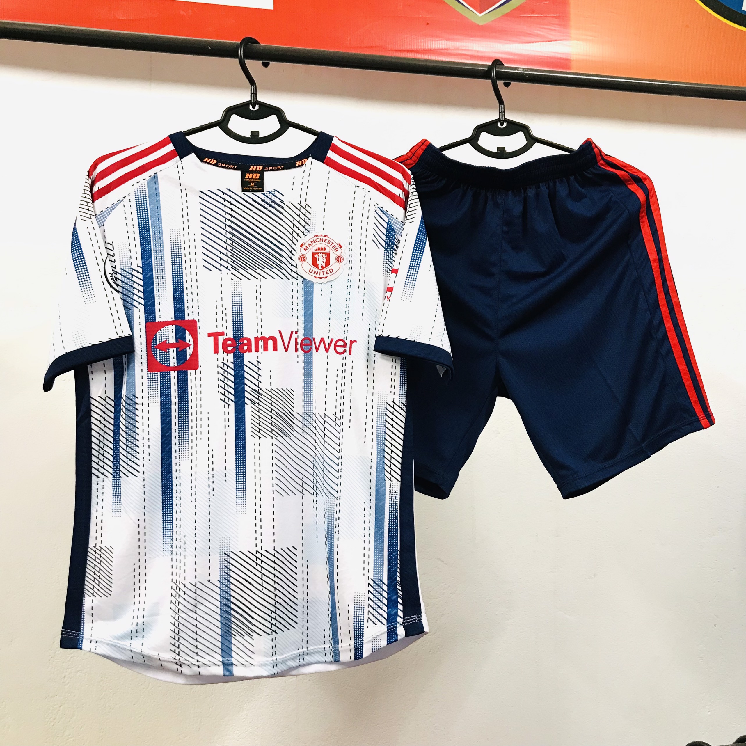 Bộ bóng đá gai mè thái Manchester United cao cấp 2023-2024