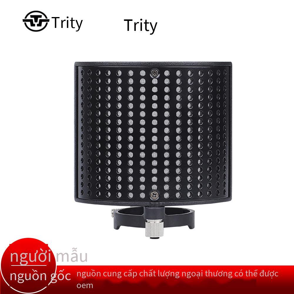 Khuyến mại đặc biệt vần micro kim loại hình chữ U lưới chống gió bao gồm micro ghi âm trực tiếp bộ giảm tiếng ồn vỏ cách âm phụ kiện âm thanh