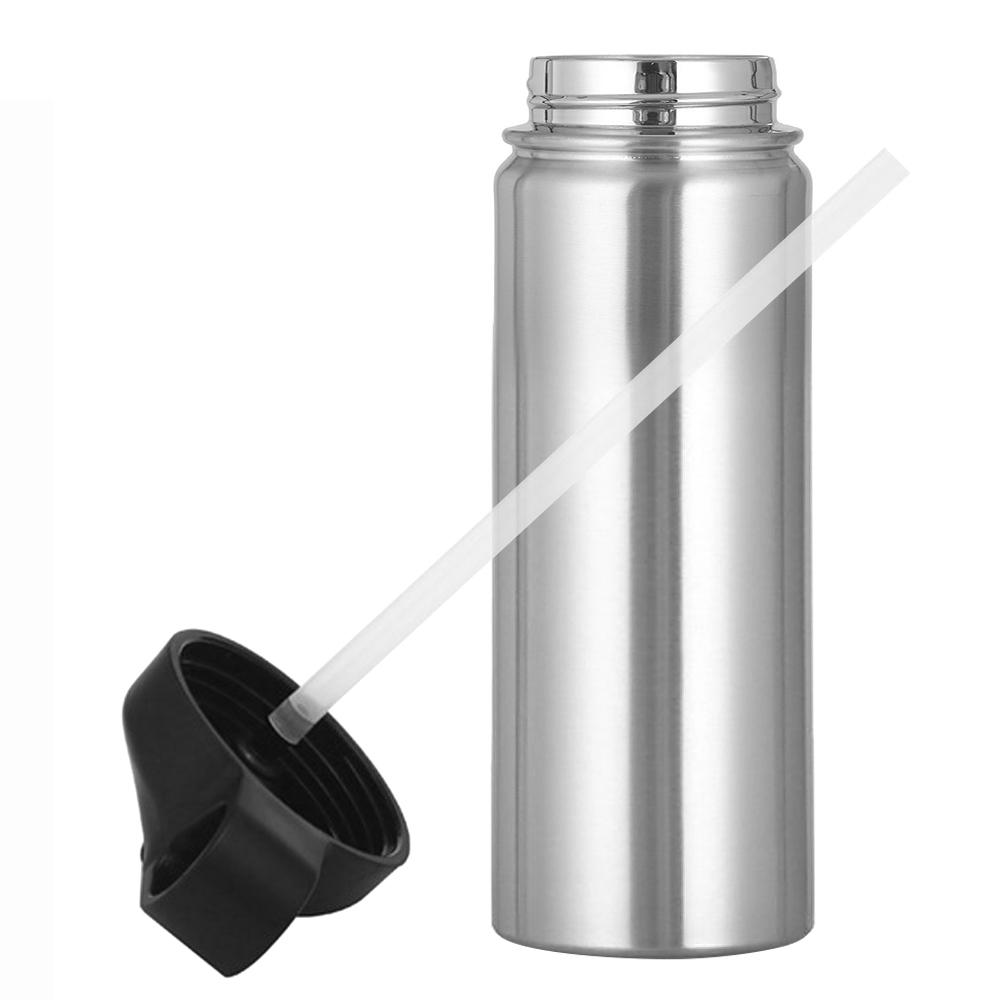 Portable Lifting Sports Water Bottle Vacuum Insulated Stainless Steel Double Wall with Leakproof Lids