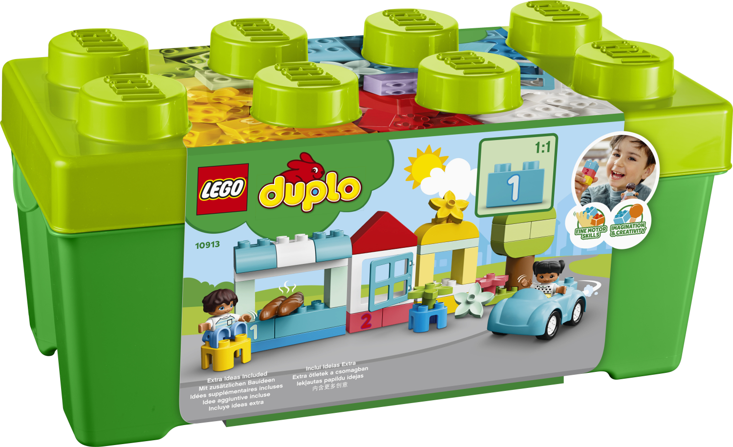 LEGO DUPLO 10913 Thùng Gạch Duplo Sáng Tạo (65 Chi tiết)